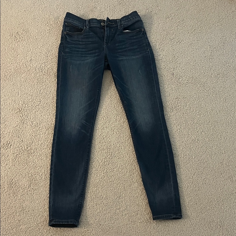 Express Women's Deep Indigo Skinny Jeans